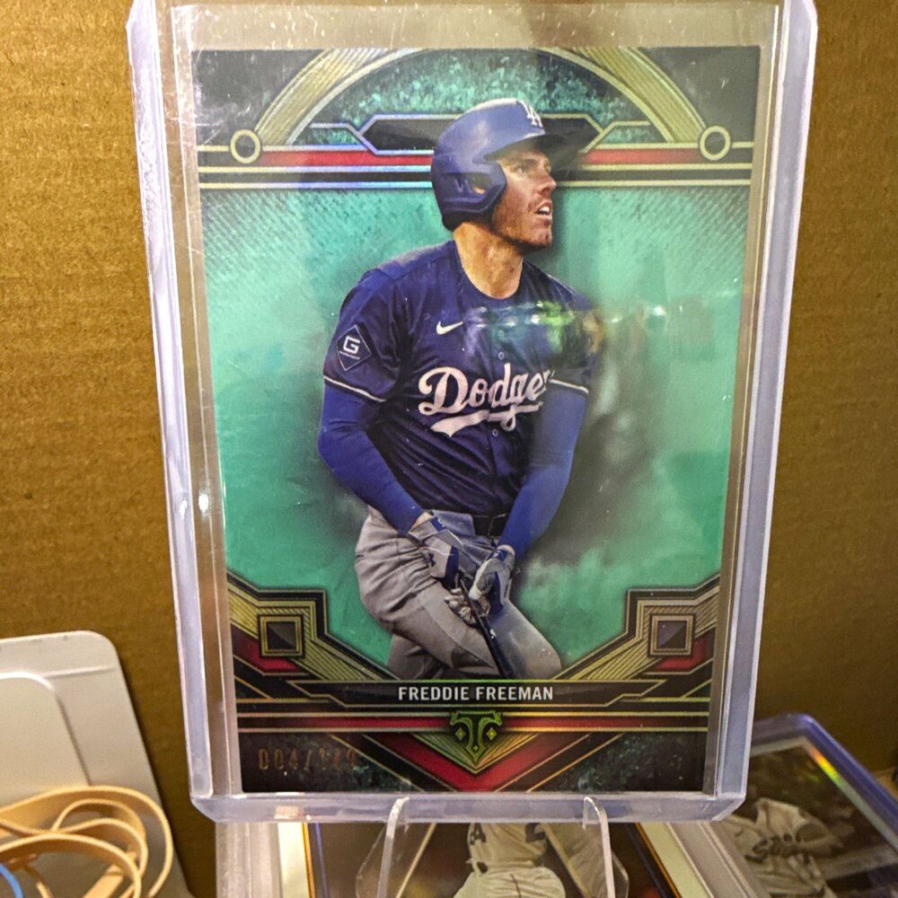 2023 Topps Triple Threads Freddie Freeman Dodgers #96 Serial Numbered /99